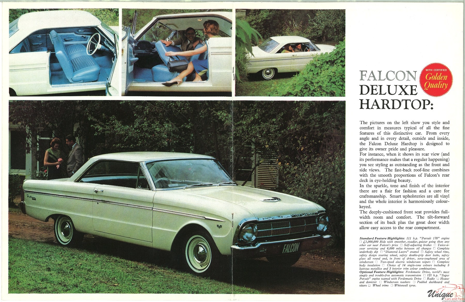 1964 Ford XM Falcon HardTop Brochure Page 1